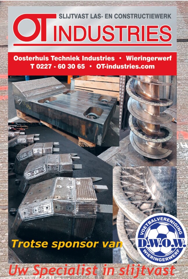 OT Industries voetbal 2025 OT-Industries is en blijft lokaal betrokken